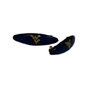  WVU Small Barrette Pair by Stockdale Beauty