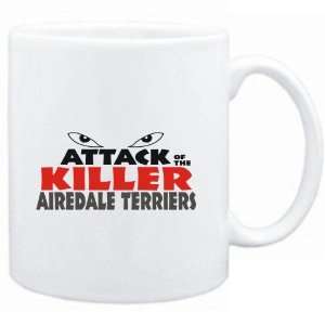    ATTACK OF THE KILLER Airedale Terriers  Dogs