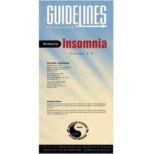  Insomnia GUIDELINES Pocketcard American Academy of Sleep 
