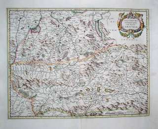 1633 (1585) Mercator Map SALZBURG CARINTHIA AUSTRIA  