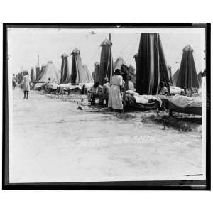  Refugee camp scene, 1927 Flood