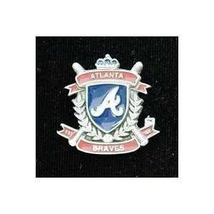 Atlanta Braves Team Crest Pin (2x) 