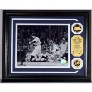  Phil Rizzuto Photo Mint W/ Two 24Kt Gold Coins Sports 