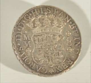 1760 Spanish 8 reale coin  