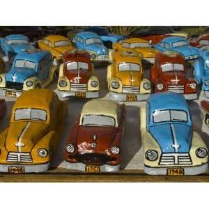 Oldtimers Made of Sheet Metal As Souvenirs For Sale, Sancto Spirito 