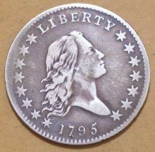 1795 O 131 Fine Flowing Hair 50 Cents  
