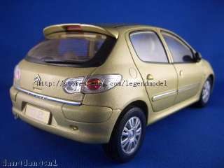 16 China Citroen C2 Hatchback gold color  