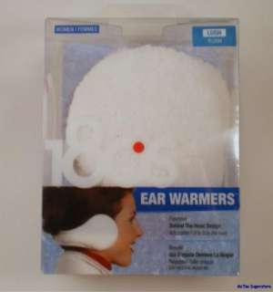 180s Womens Ear Warmers Muffs Lush Plush NEW  