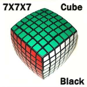  Black 7x7x7 Rubiks Magic Cube New in Box Good for Gift 
