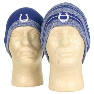  Colts Reversible Winter Knit Beanie   Royal
