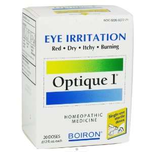  Boiron Homeopathic Medicines Optique 1 Eye Drops 20 doses 