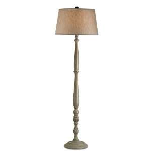   8030 Hugo Floor Lamp in Washed Flax with Natural Linen Shade 8030
