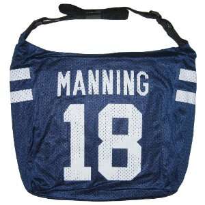  Indianapolis Colts NFL MANNING #18 MVP Jersey Tote Bag 