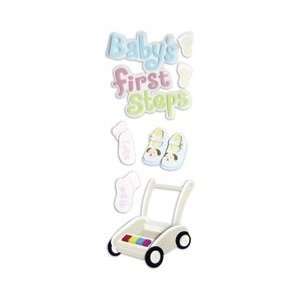  Touch Of Jolees Dimensional Sticker   Babys First Steps 