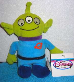  EXCLUSIVE TOY STORY ALIEN 7 PLUSH BEAN BAG TOY NEW 
