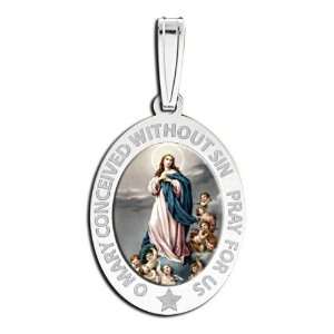  Immaculate Conception Medal Color Jewelry