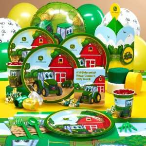   Johnny Tractor Deluxe Party Pack for 8 & 8 Favor Boxes Toys & Games