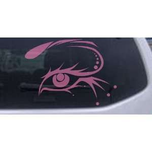  Eye Car Window Wall Laptop Decal Sticker    Pink 22in X 15 