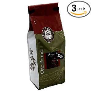 Fratello Coffee Company Kenya Dark Coffee, 16 Ounce Bag (Pack of 3 