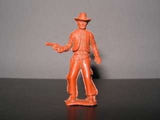 MPC Cowboy with One Pistol 54mm 1960s   1970s  