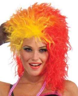 Dance Party Princess 80s Adult Costume Wig Cyndi Lauper NEW  