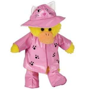  Silly Slicker 11 inch Plush Duck in Cat Raincoat Toys 