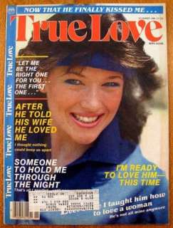 Lot Of 3 TRUE LOVE Magazines October, November & December 1986  
