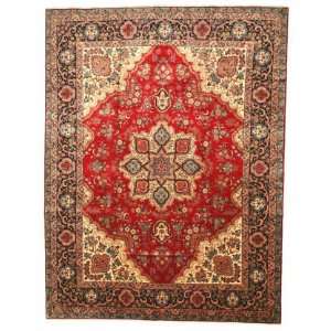  9x12 Hand Knotted TABRIZ Persian Rug   98x1210