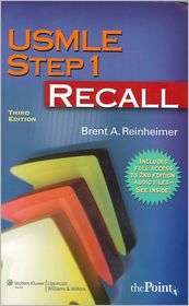 USMLE Step 1 Recall, (078177070X), Brent A. Reinheimer, Textbooks 