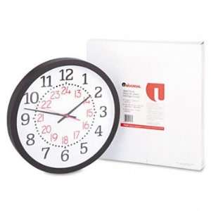  Universal® Two Color Numerals Wall Clock CLOCK,WALL,QTZ 