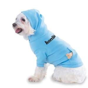  horrible Hooded (Hoody) T Shirt with pocket for your Dog 