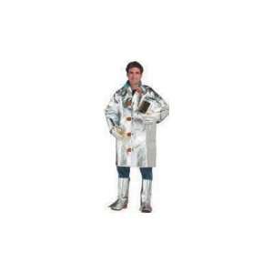   Aluminized Carbon Kevlar 45 Coat With Snap Front And Velcro Wrists