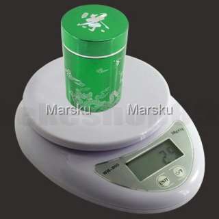 5000g/5Kg/1g Electronic Kitchen Diet Food Weighing Digital Scale 