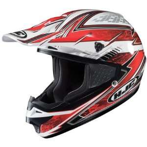  CS MX Blizzard Motocross Helmet MC 1 Red Medium M 186 913 Automotive