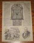imperial throne of russia two headed eagle1850 s print expedited