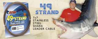 AFW CAMO 600lb 49 STRAND STAINLESS STEEL TRACE/RIG WIRE  
