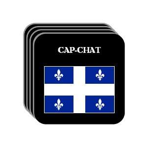  Quebec   CAP CHAT Set of 4 Mini Mousepad Coasters 