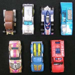 Hot Wheels   7 Car Lot   Rodger Dodger,T Totaller,Poison Pinto,Lickety 