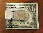 Stainless Steel and chrome money clip or card holder with your state 