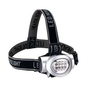  8 LED Headlamp with 3 Power Mode   Blister Pack