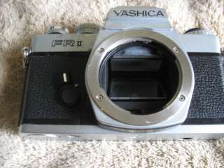Yashica FR II SLR 35mm Camera Body Only Works C18 9  