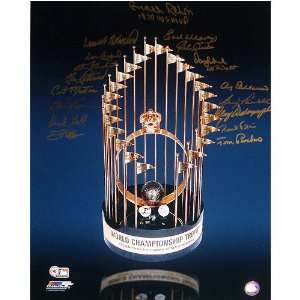  Baltimore Orioles   World Series Trophy   1970 Team Signed 