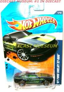 2007 07 FORD SHELBY GT 500 MUSTANG HOT WHEELS HW DIECAST 164 2010 