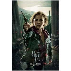 Harry Potter Deathly Hallows Part II   Hermione   Movie Flyer Poster 