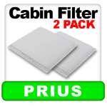 pack cabin filters 2002 2009 toyota prius