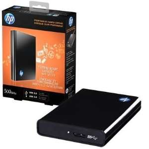  HP Brand 500GB Portable HD Electronics