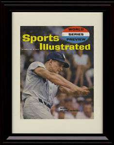 Framed 61 Roger Maris Sports Illustrated Print Yankees  