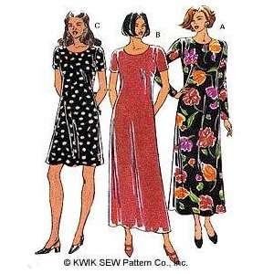  Kwik Sew A Line Jewel Neck Dresses Pattern By The Each 