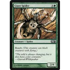  FOIL Giant Spider   Magic 2012 Core Set   FOIL Common 