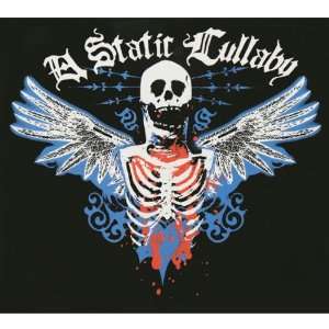  A Static Lullaby   Metal Skeleton Decal Automotive